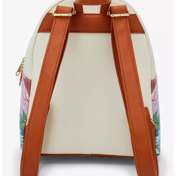 Loungefly The Princess & The Frog Tiana Bayou Sunset Mini Backpack & Wallet NWT main image 6